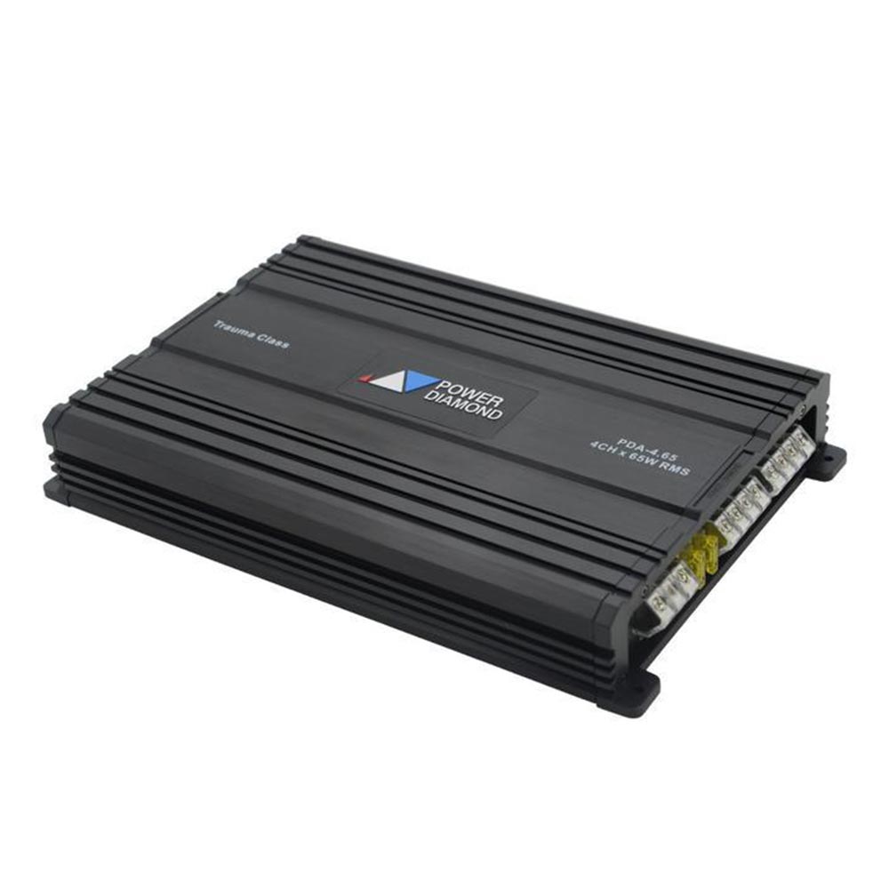 آمپلی فایر پاور دیاموند تراوما 4 تا 65 وات آر ام اس Power diamond Trauma 4.65 rms