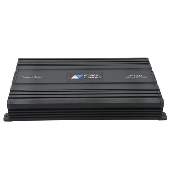 آمپلی فایر پاور دیاموند تراوما 4 تا 80 وات آر ام اس Power diamond Trauma 4.80 rms